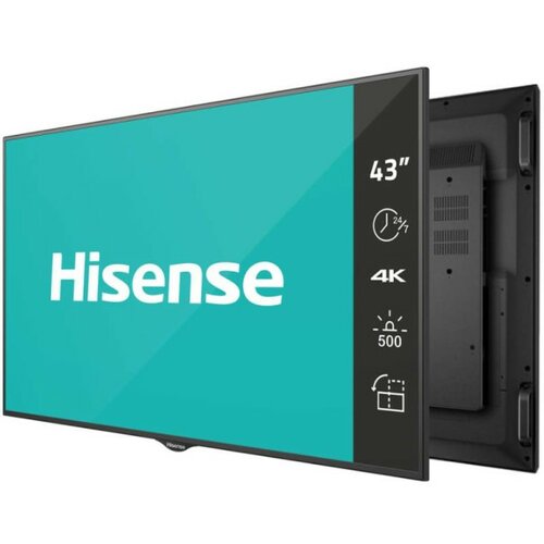 Hisense 43BM66AE 4K UHD Digital Signage Display - 24/7 monitor Cene