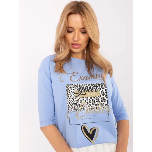 Calimera Blouse-CLM-BZ-0014.42-light blue