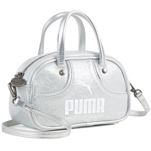 Puma Ročne torbice 1976 Lustre Micro Grip Bag Srebrna Slike