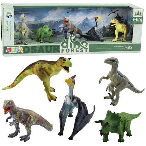  Set realističnih figurica za igru Dino Forest - 5 elemenata Cene