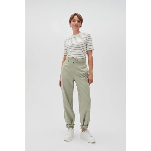 Marisse Women's Trousers L-Sp-4606 Olive Cene