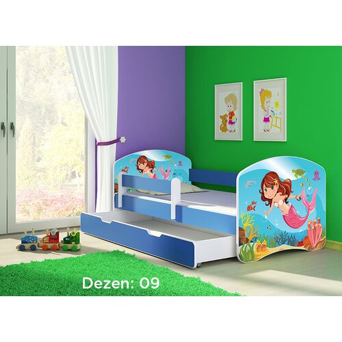  krevet za decu blue sa fiokom 160X80 acma 2 45 dezena Cene