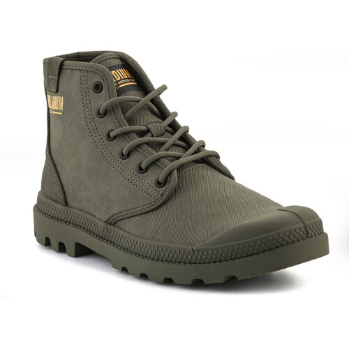 Palladium Visoke superge PAMPA HI COATED 74375-377-M Dusky Green Zelena Slike