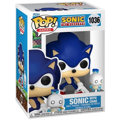 Funko POP! & Buddy: Sonic - Sonic w/Hero Chao Cene