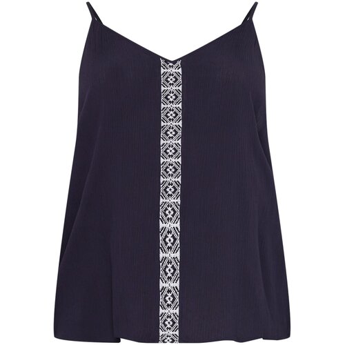 Guido Maria Kretschmer Curvy Collection Top &amp;#039;Jarina&amp;#039; mornarska / črna / bela Slike
