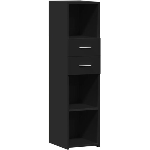 vidaXL Visoka komoda crna 30 x 42 5 x 124 cm od konstruiranog drva Cijene