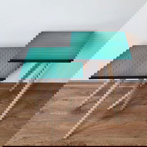 Hanah home 2Shp333 - Turquoise Turquoise Nesting Table (2 Pieces) Cene