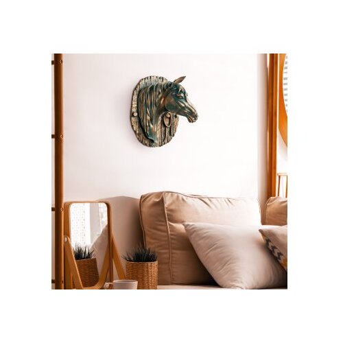 Wallxpert Zidna dekoracija Konj, 25 x 28 x 14 cm, &amp;Scaron;arena Slike