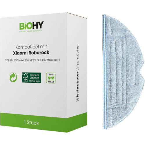 BiOHY Krpe za robotske perače podova Roborock S7 / S7+ / S7 MaxV / S7 MaxV Plus / S7 MaxV Ultra - 1 kom Cene