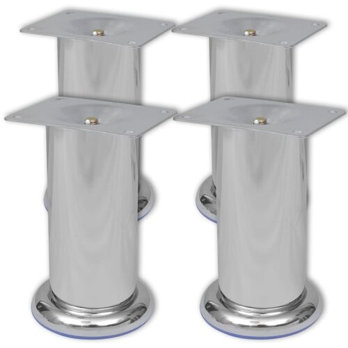 4 Okrugle Noge za Kauč Krom 120 mm Cijene