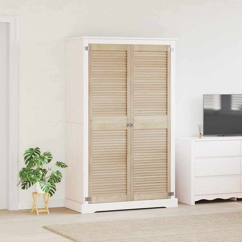  Ormarna vrata s vratima 2 pcs Prirodna 170 x 2,1 x 49,5 cm Slike