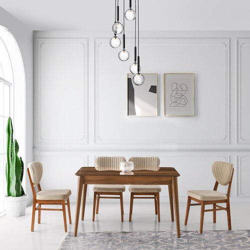 Hanah home lotus - 1123 walnut table Cene