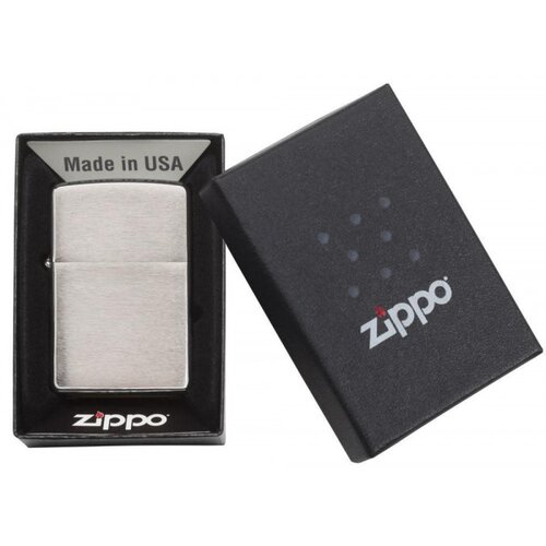 Zippo upaljač Brush Chrome 200 Slike