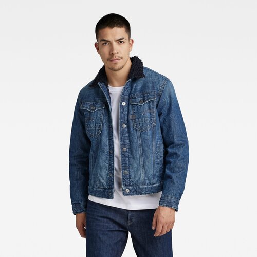 G-star Jacket - Arc 3D Sherpa Jacket Blue Cijene