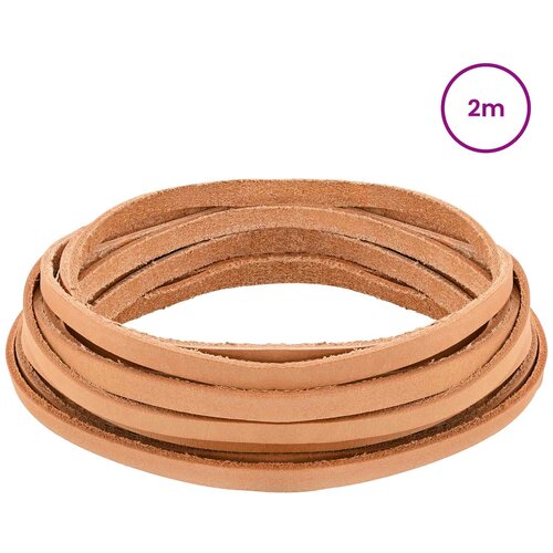  Kožni Remen Svijetlosmeđa 200 x 0,8 cm Koža Slike