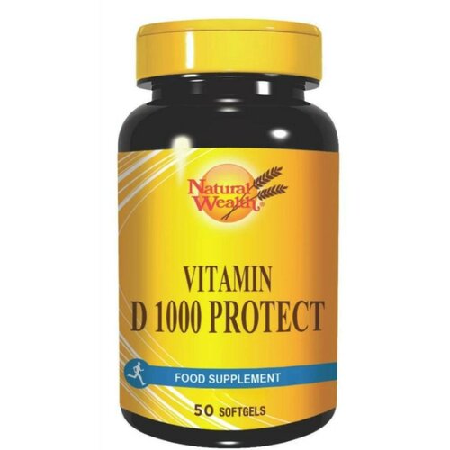 Natural Wealth Vitamin D1000 A50 Slike