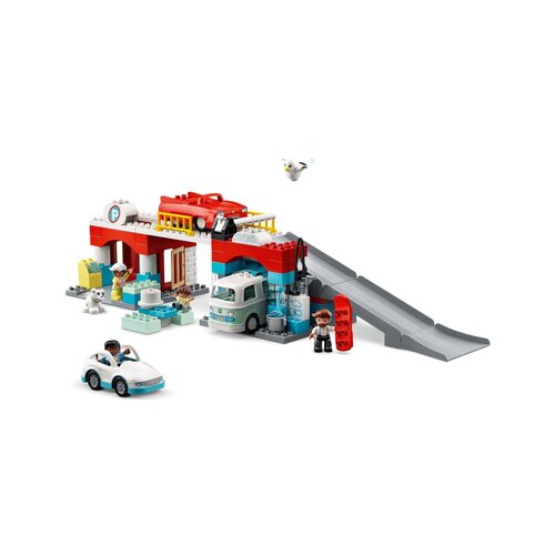 Lego parkirna hi&amp;scaron;a in avtopralnica 10948 Slike