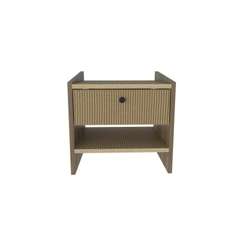 Hanah home noćni ormarić berlin walnut hazeran Slike