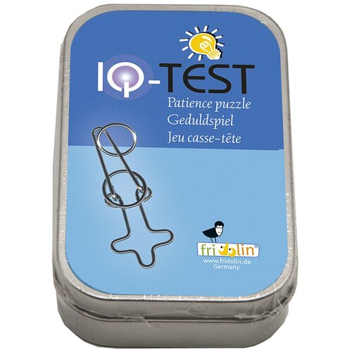 Fridolin IQ test 17432 kovinski križ-obroč Cene