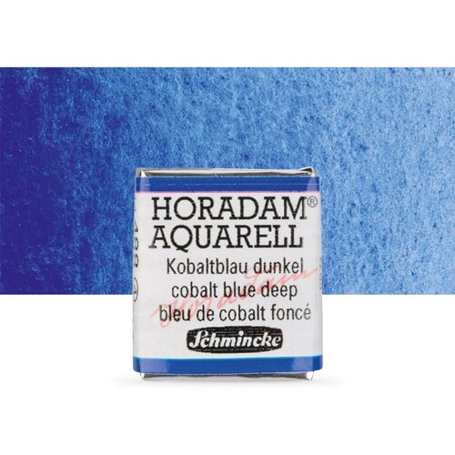  Akvarel boje Schmincke Horadam pola posudice | 488 Cobalt Blue Deep Slike
