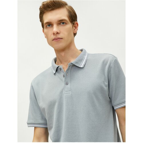Koton Polo T-shirt - Gray - Slim fit Slike