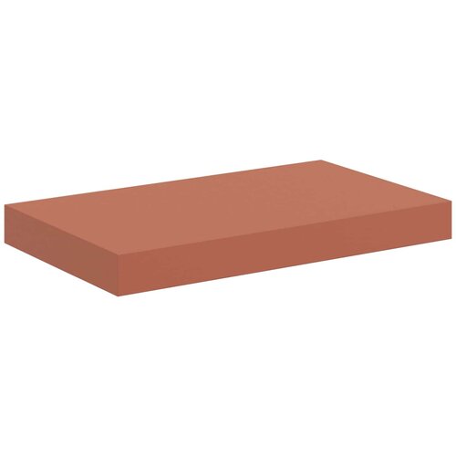  Polica na zidu 4 pcs Crvena 40 x 23,5 x 4 cm Konstruirano drvo Slike