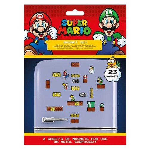 Pyramid International PYRAMID SUPER MARIO MAGNET SET Cene