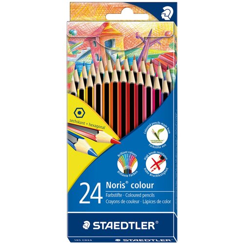 Staedtler Barvice Noris Wopex double decker, 24 kosov Cene