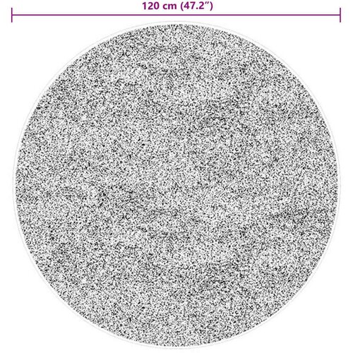  Tepisi za područja Kružni HUARTE Smeđa &amp;Oslash; 120 CM Slike