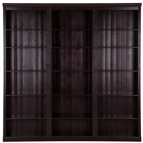 Støraa Smeđa biblioteka od masivnog bora 222x223 cm Anita – Cijene