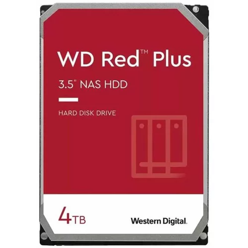 HDD INT 4TB WD Red Plus NAS (CMR) 3,5″ SATA WD40EFPX
