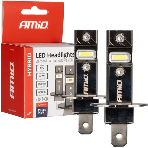 Amio Auto sijalica H3 Hybrid LED 6000K Cene