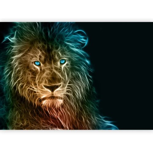  Foto tapeta - Abstract lion 400x280 Vodootporna Cene
