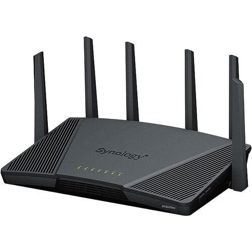 Synology RT6600ax - Tri-Band 4x4 160MHz Wi-Fi ruter, 2.5Gbps Ethernet, VLAN segmentacija, više SSID-ova, roditeljski nadzor, prevencija pretnji Slike