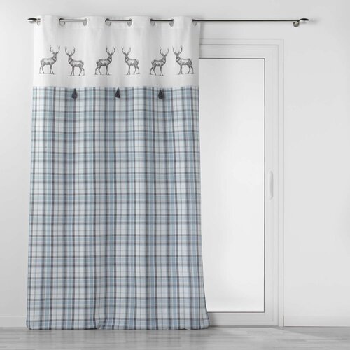 Douceur d intérieur Bijela/plava zavjesa 140x240 cm Megeve – Cijene