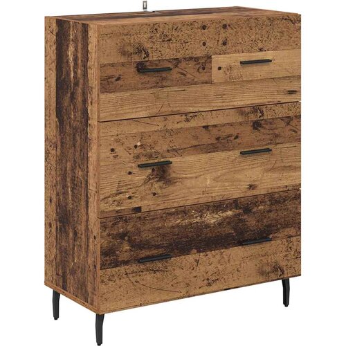  Highboard 2 kom. Staro drvo 69,5 x 34 x 180 cm Slike