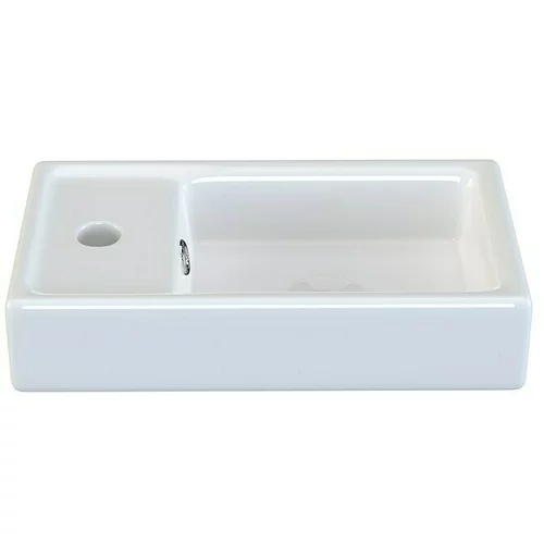 CAMARGUE espacio ugradbeni umivaonik mini (22 x 40 cm, keramika, bijele boje)