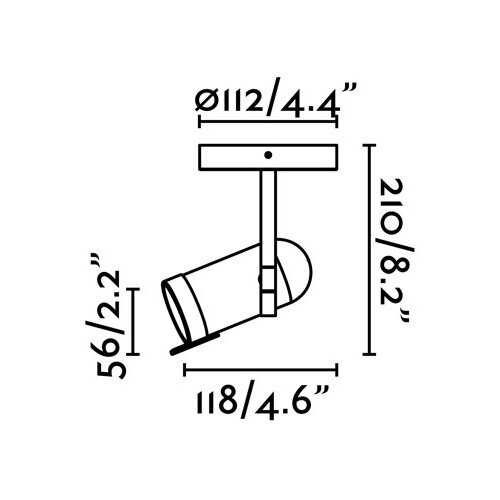 Faro 43530 - Spot svetlo ORLEANS 1xGU10/8W/230V crna Slike