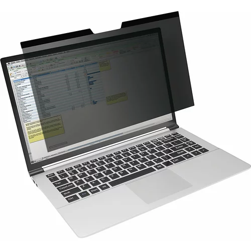 Durable Filter za zaščito pred neželenimi pogledi MAGNETIC MacBook Pro®, antracitno / sive barve, DE 2 kosa, za zaslon 15,4''