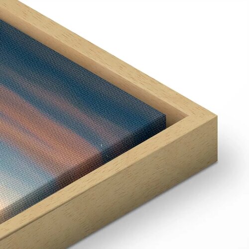  Slika - Mountain Breath (1 Part) Wide - Second Variant 120x80 U prirodnom drvenom okviru Slike
