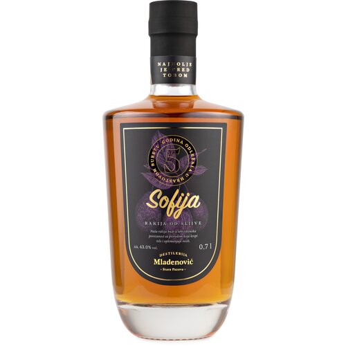 DESTILERIJA MLADENOVIĆ Rakija od &scaron;ljive Sofija, 0.7l Cene