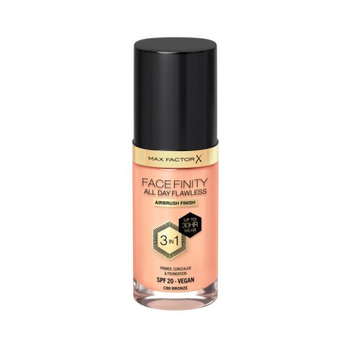 Max Factor tekoča podlaga - Facefinity Foundation - C80 Bronze Slike