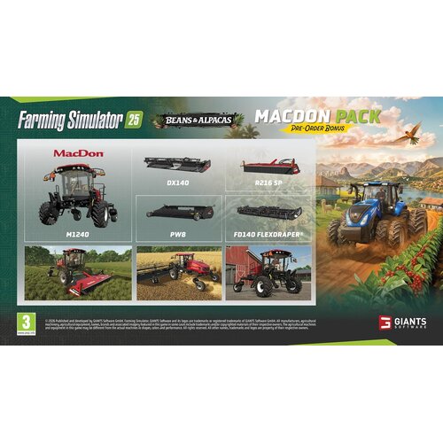 Giants_Software Farming Simulator 25 - Beans & Alpacas Edition (XBOX Series X) Cene