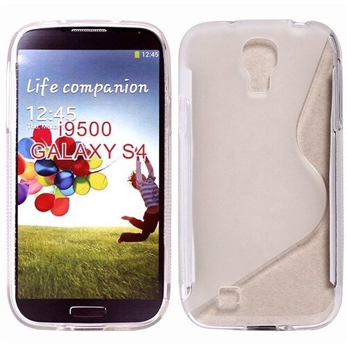  Gumijasti / gel etui S-Line za Samsung Galaxy S4 i9500 - prozorni Slike
