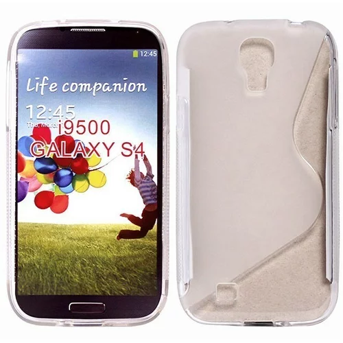  Gumijasti / gel etui S-Line za Samsung Galaxy S4 i9500 - prozorni