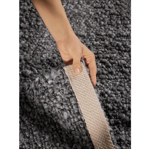 Ted Baker Temno siva ročno tkana boucl&amp;eacute; preproga 120x170 cm Notting Hill Portobello &amp;ndash; Slike