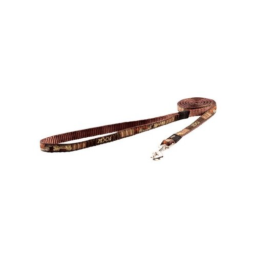 Rogz jellybean klasičan povodac za pse mocha bone, 1800/11mm, braon Slike