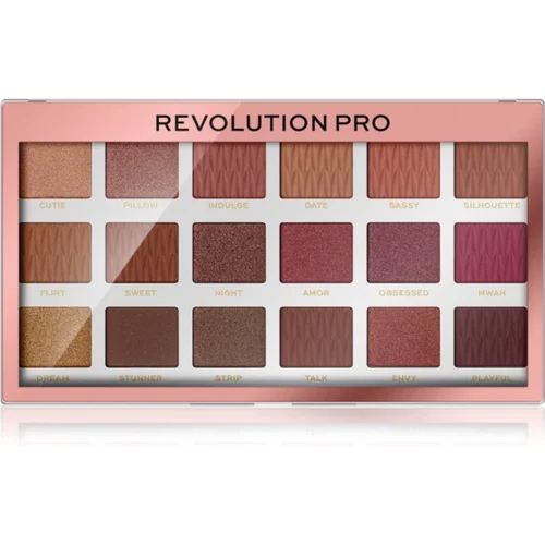 Revolution Iconic paleta sjenila za oči nijansa Stripped 18x0,8 g