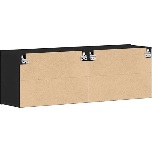VidaXL TV ormarići 2 kom. crni hrast 120x30x41 cm inženjerski drvo Slike