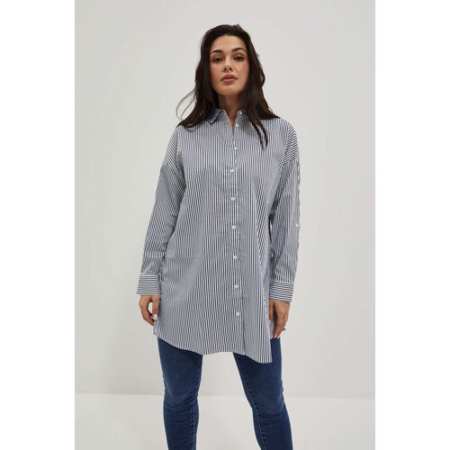Marisse Women&amp;#039;s Shirt L-Ko-4016 White_Navy Slike